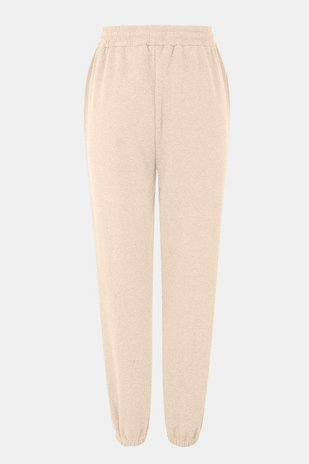 Elastic Waist Joggers with Pockets S-2XL