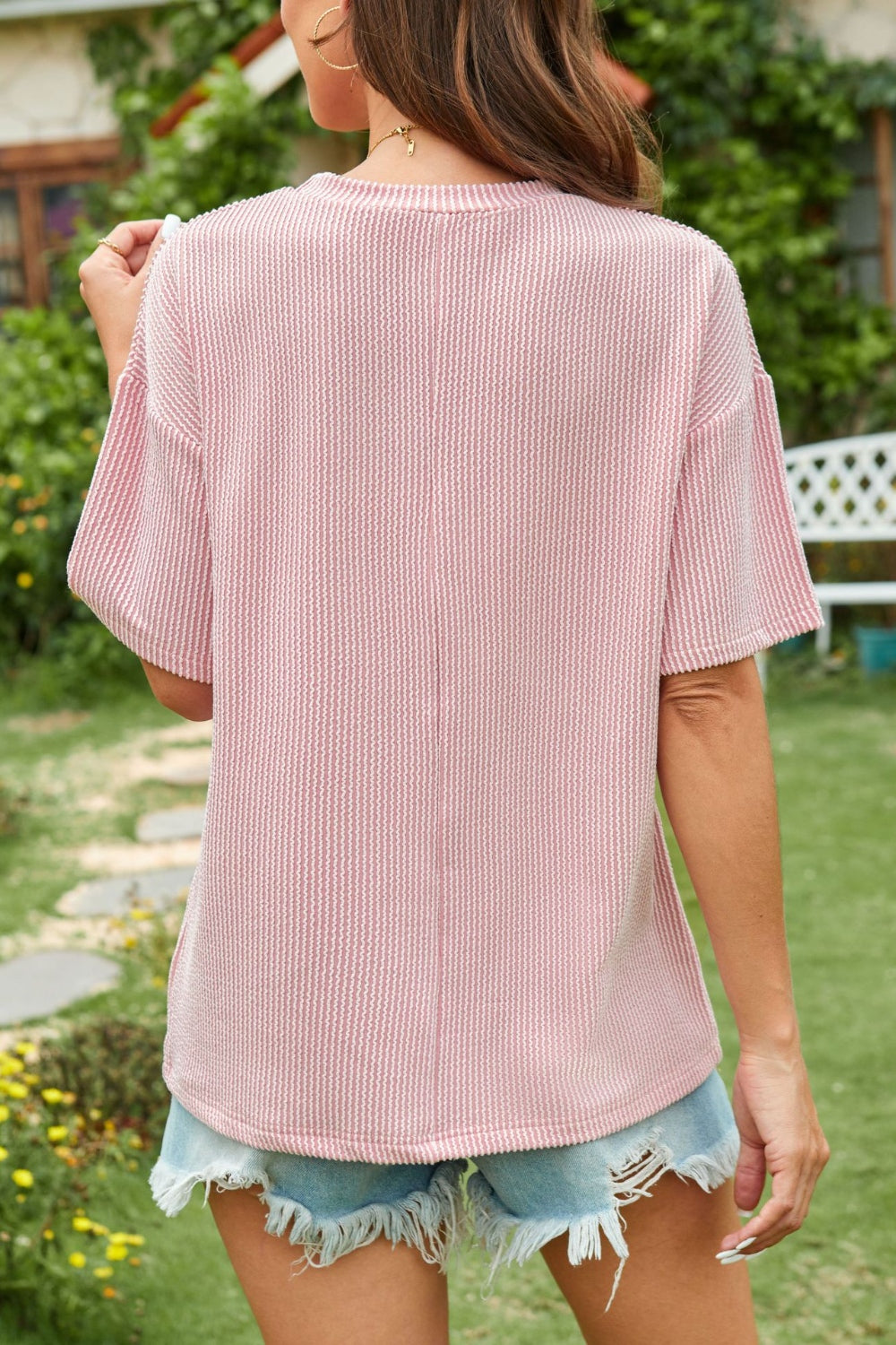 Round Neck Half Sleeve T-Shirt S-2XL