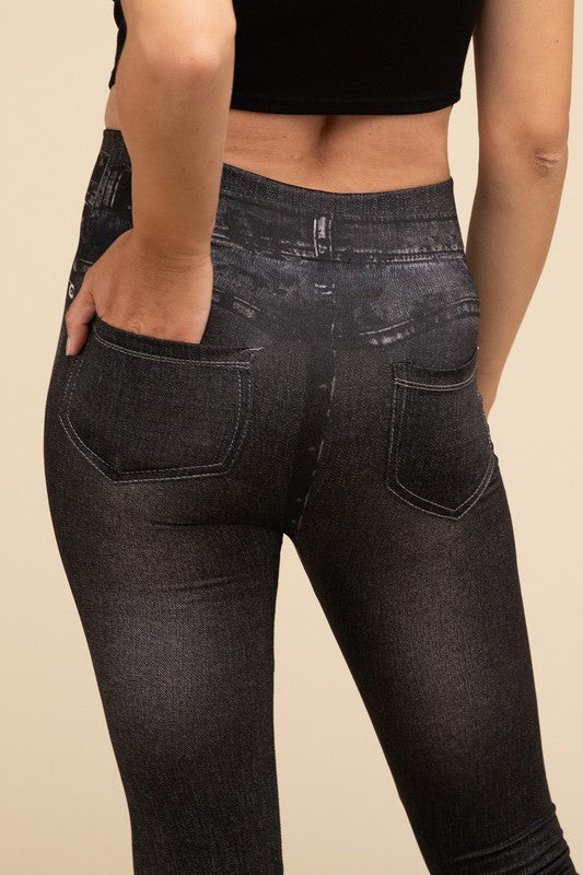 Denim Leggings S-3XL