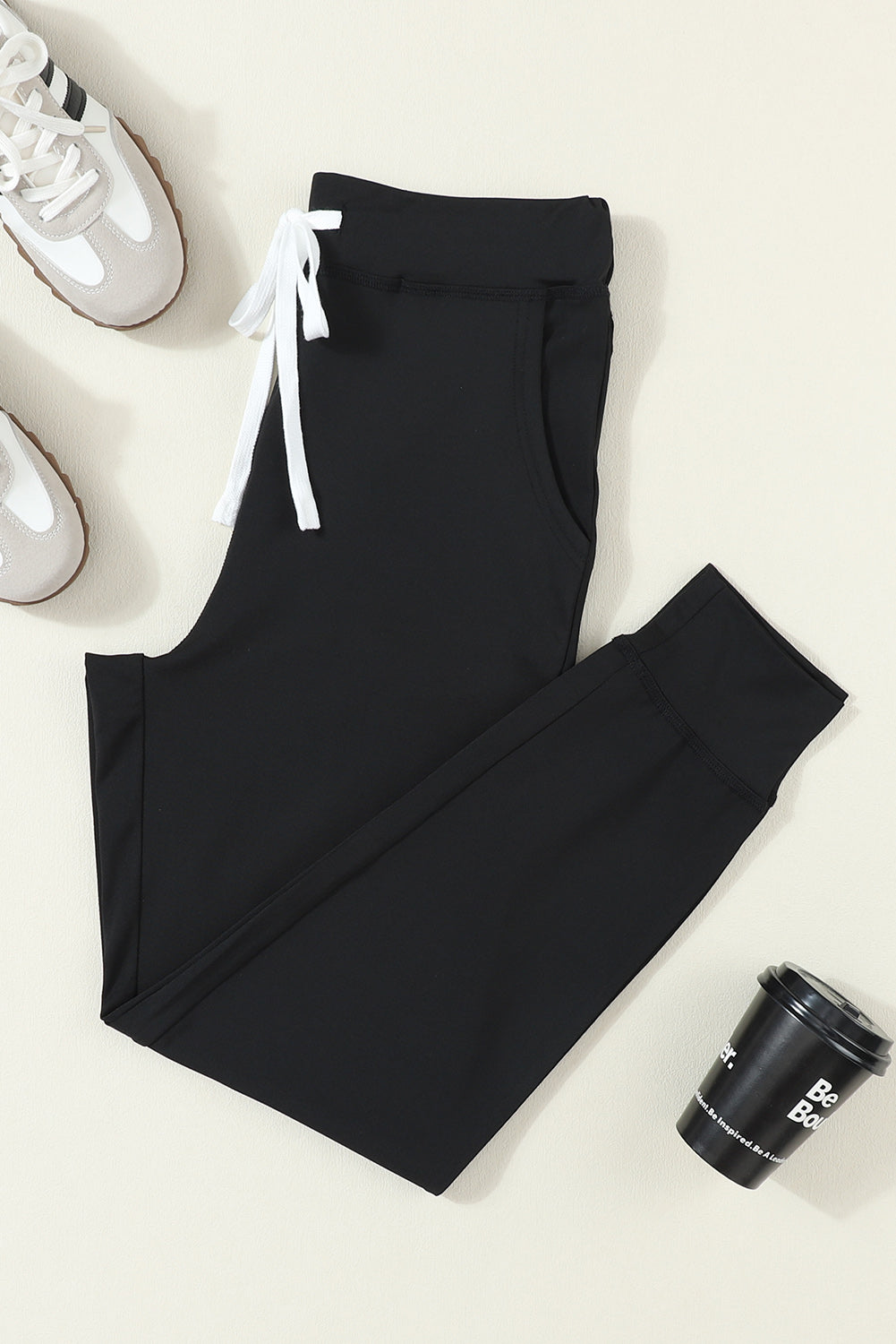 Drawstring Joggers with Pockets S-2XL