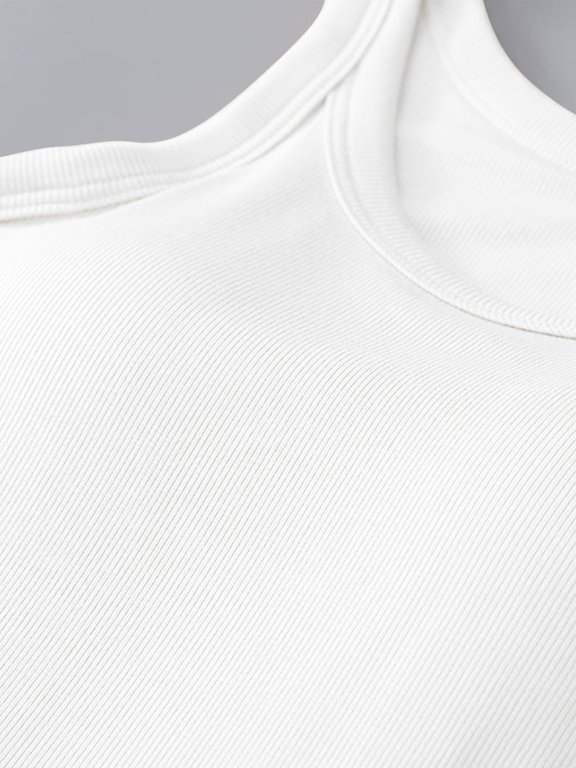 Round Neck Tank with Bra S-XL