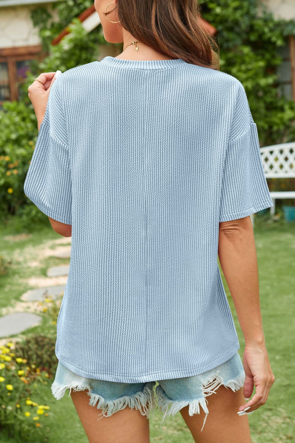 Round Neck Half Sleeve T-Shirt S-2XL