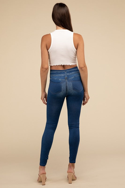 Denim Leggings S-3XL