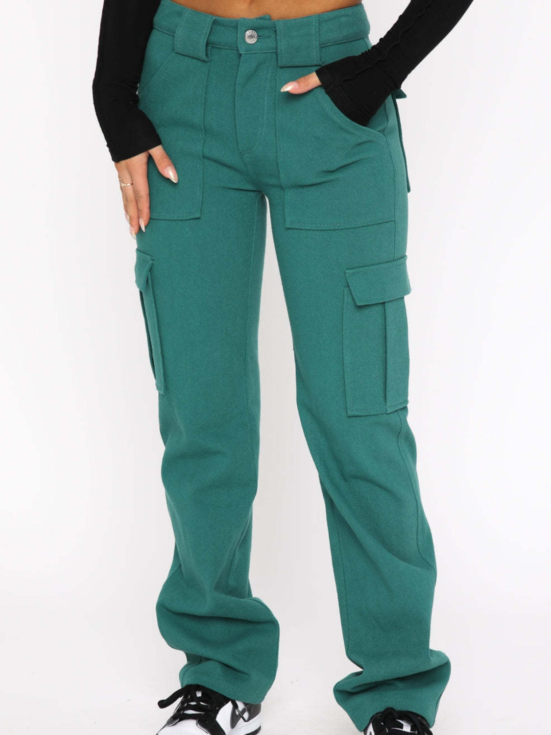 Straight Leg Cargo Pants S-2XL