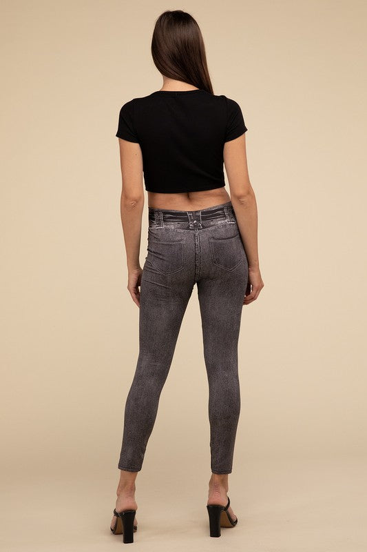Denim Leggings S-3XL