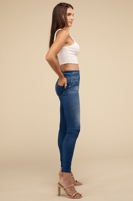 Denim Leggings S-3XL