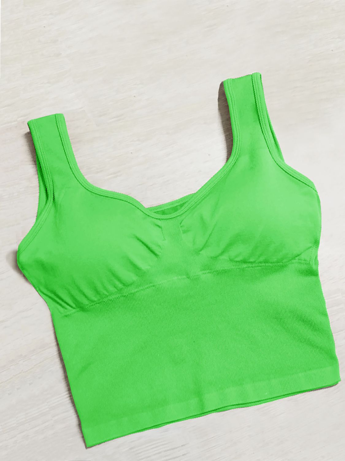 Wide Strap Active Tank Top S-XL