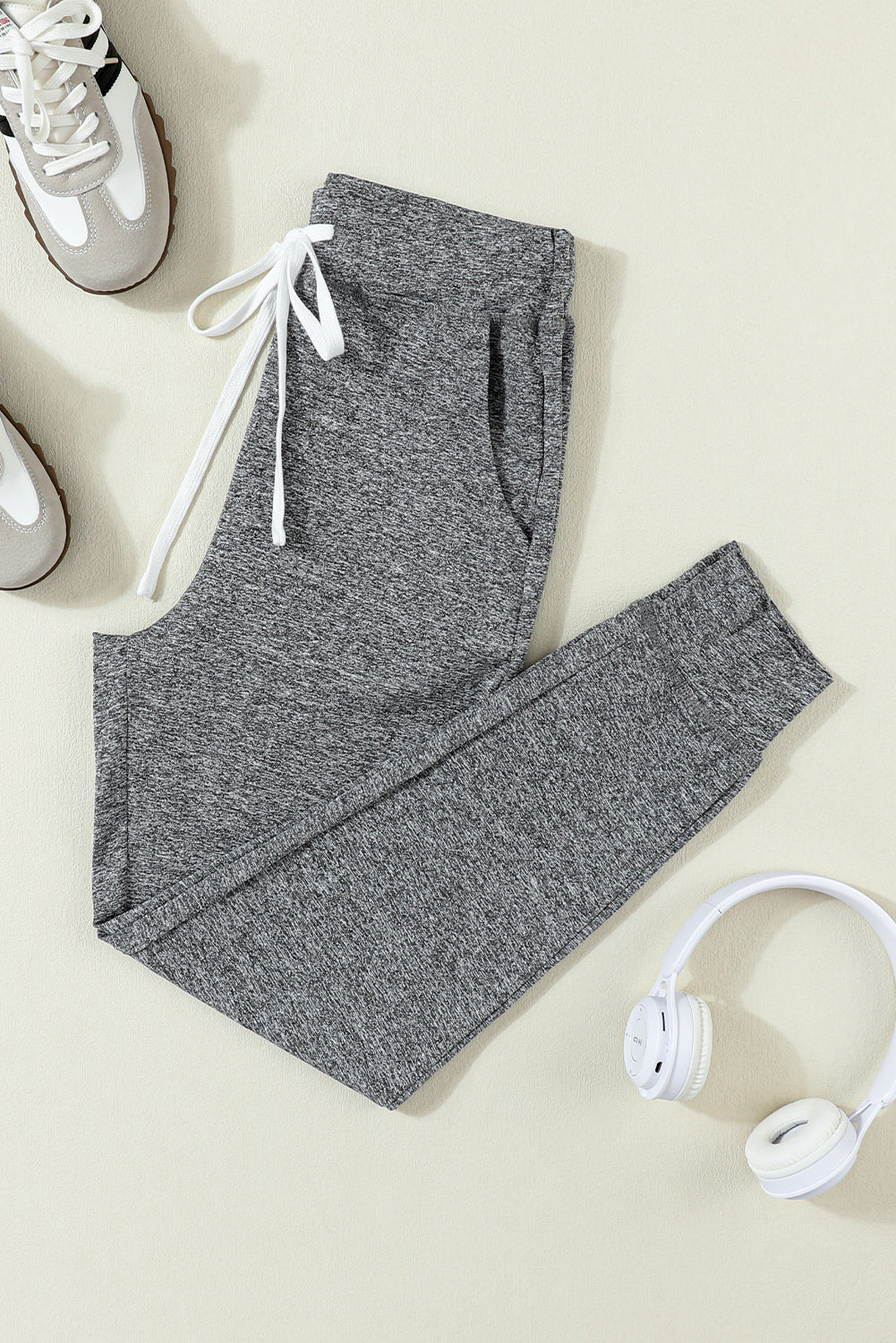 Drawstring Joggers with Pockets S-2XL