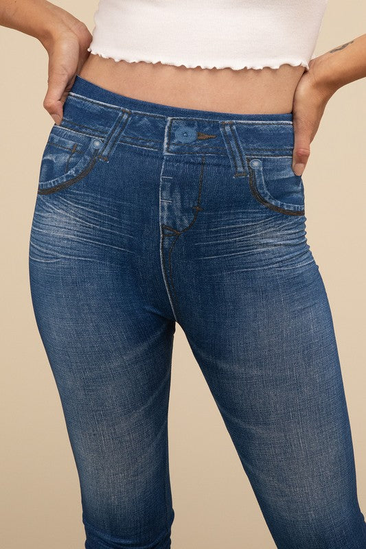 Denim Leggings S-3XL