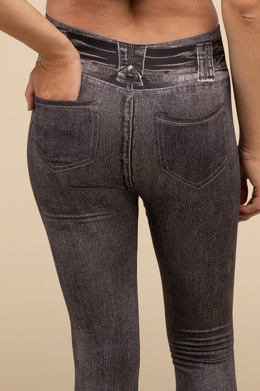 Denim Leggings S-3XL