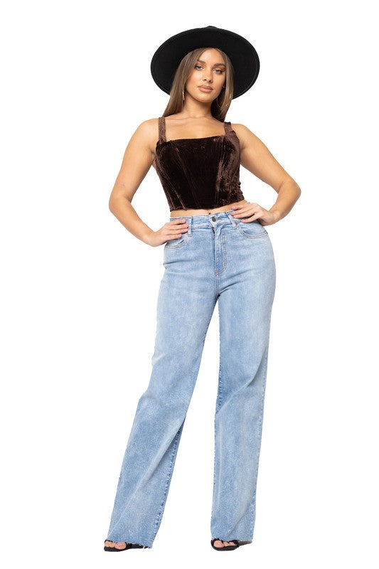 Brooklyn Wide Leg Jean Inseam 32 Sizes 3-15