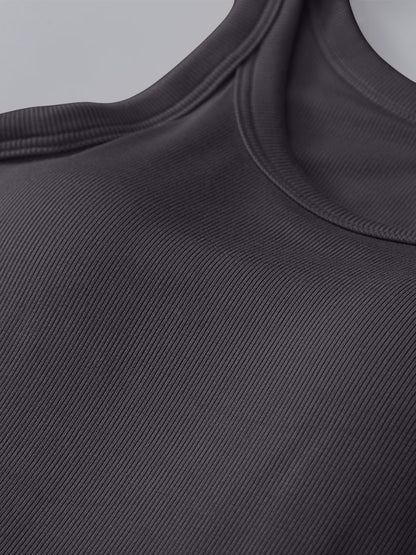 Round Neck Tank with Bra S-XL