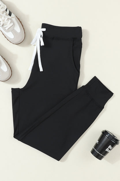 Drawstring Joggers with Pockets S-2XL
