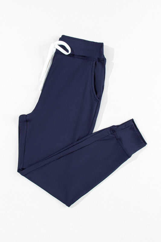 Drawstring Joggers with Pockets S-2XL