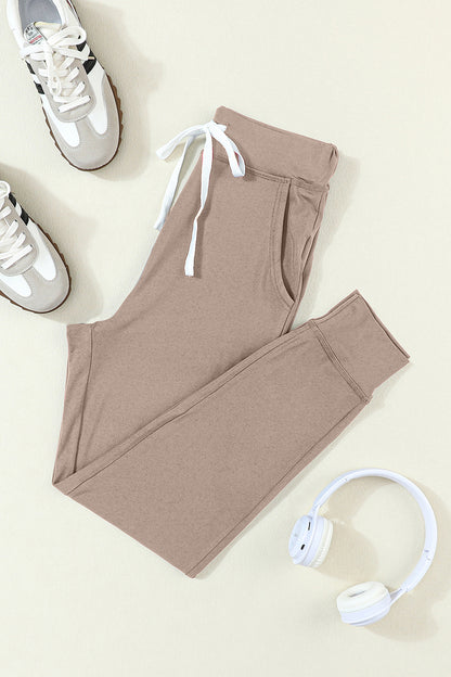 Drawstring Joggers with Pockets S-2XL