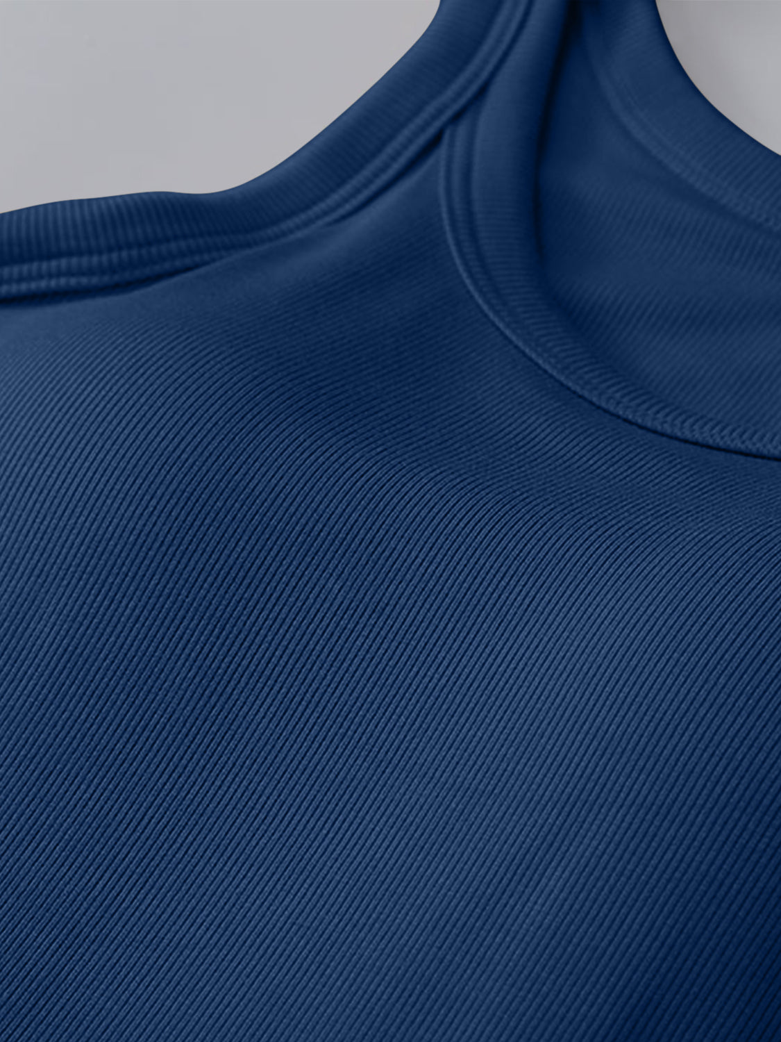 Round Neck Tank with Bra S-XL