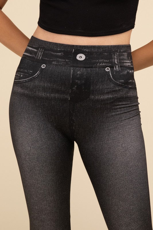 Denim Leggings S-3XL